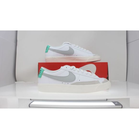 Nike Blazer Low '77 White/Grey Fog-Light Menta DA4074-114 Grade-School